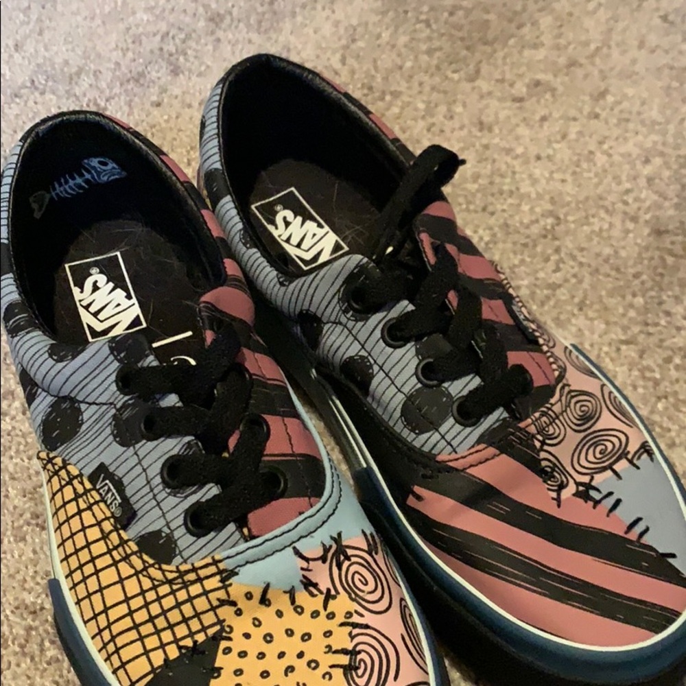 Sally nightmare before Christmas vans